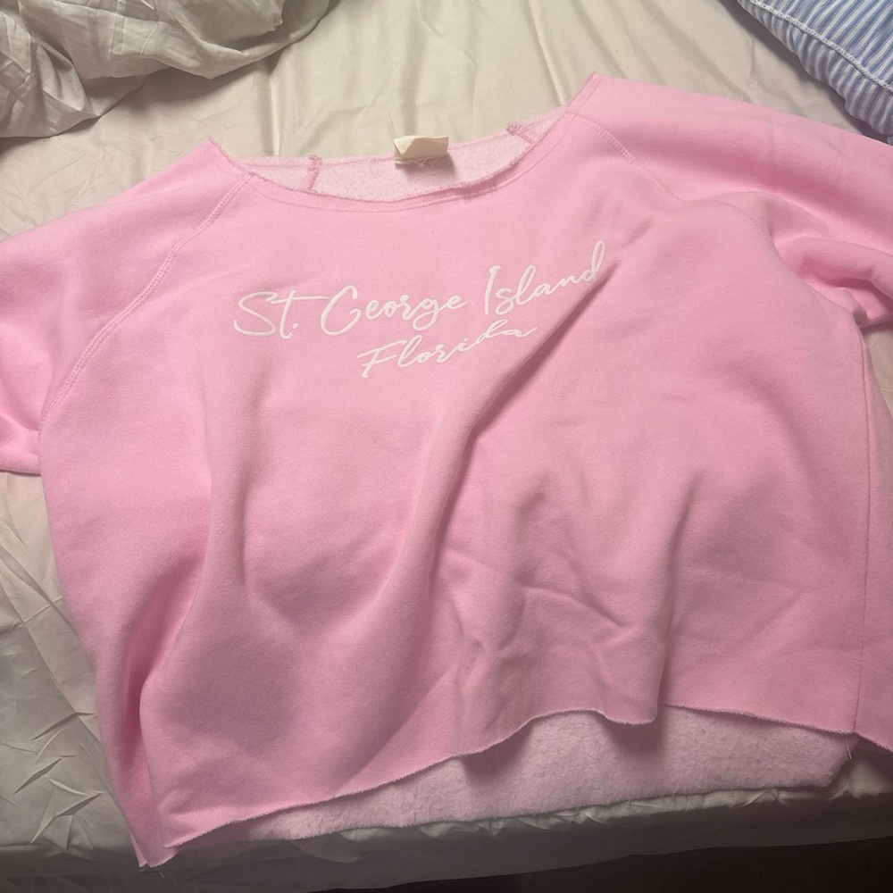 Women's Pink St. George Island Sweatshirt
